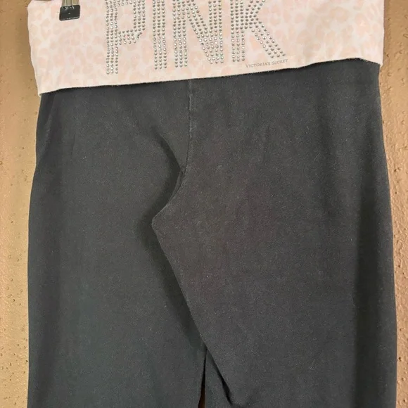 PINK by Victoria's Secret Black Yoga Pants size S - Picture 12 of 12